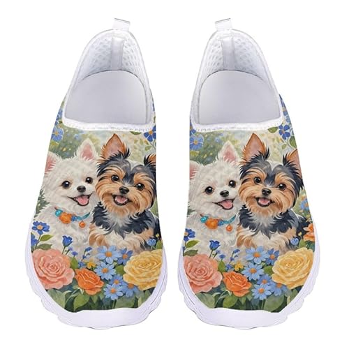 Kuiaobaty Leichte Damen-Sneaker, Wasserfarben, Tiere, bequem, Netzstoff, atmungsaktiv, Walking-Laufschuhe, Kaninchen-Blumenmuster, 41.5 EU Kuiaobaty Leichte Damen-Sneaker, Wasserfarben, Tiere, bequem, Netzstoff, atmungsaktiv, Walking-Laufschuhe, Kaninchen-Blumenmuster, 41.5 EU von Kuiaobaty