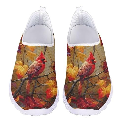 Kuiaobaty Leichte Damen-Sneaker, Wasserfarben, Tiere, bequem, Netzstoff, atmungsaktiv, Walking-Laufschuhe, Rooster Floral, 41.5 EU Kuiaobaty Leichte Damen-Sneaker, Wasserfarben, Tiere, bequem, Netzstoff, atmungsaktiv, Walking-Laufschuhe, Rooster Floral, 41.5 EU von Kuiaobaty