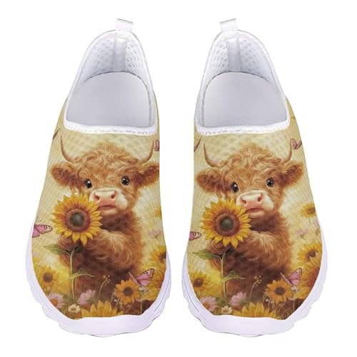 Kuiaobaty Leichte Damen-Sneaker, Wasserfarben, Tiere, bequem, Netzstoff, atmungsaktiv, Walking-Laufschuhe, Weiße Westie-Blumen, 41.5 EU Kuiaobaty Leichte Damen-Sneaker, Wasserfarben, Tiere, bequem, Netzstoff, atmungsaktiv, Walking-Laufschuhe, Weiße Westie-Blumen, 41.5 EU von Kuiaobaty