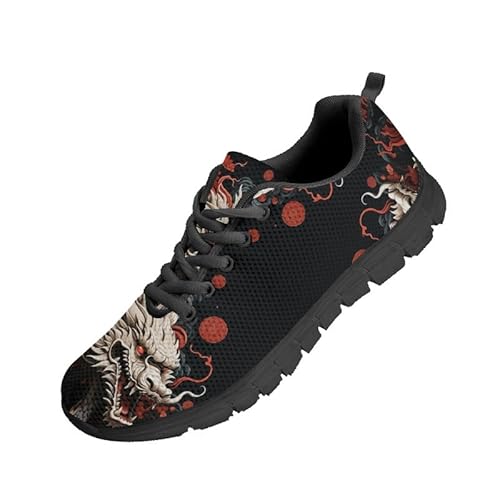 Kuiaobaty Modische Damen-Sneaker für die Arbeit, langes Stehen, bequeme Sportschuhe für Herren, Chinese Loong Dragon, 40.5 EU Kuiaobaty Modische Damen-Sneaker für die Arbeit, langes Stehen, bequeme Sportschuhe für Herren, Chinese Loong Dragon, 40.5 EU von Kuiaobaty