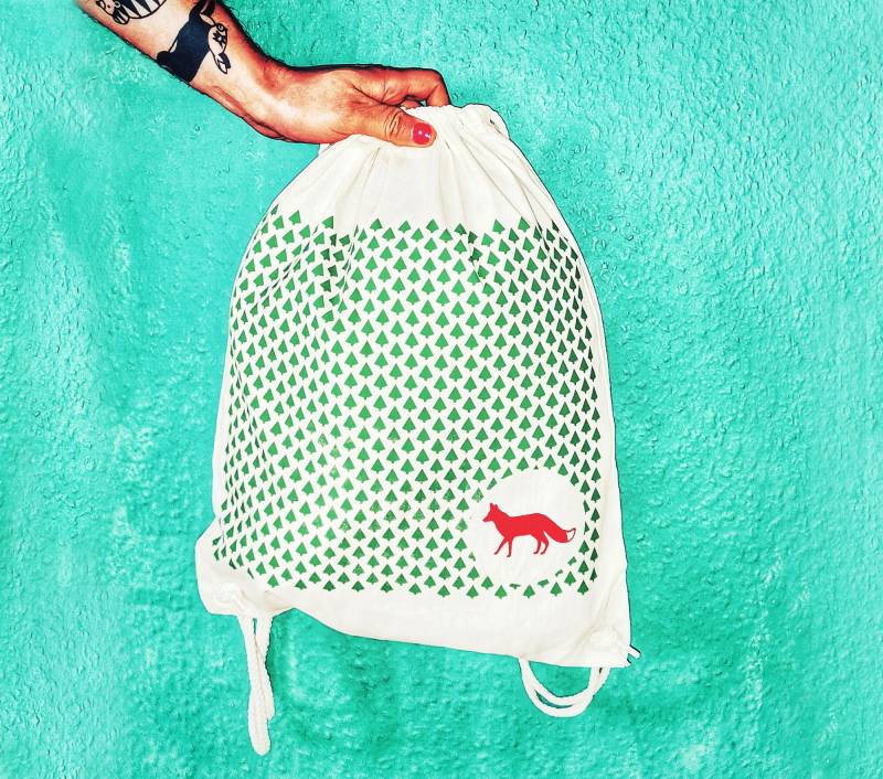 Turnbeutel "Fuchs Im Walde" von Kukodandy