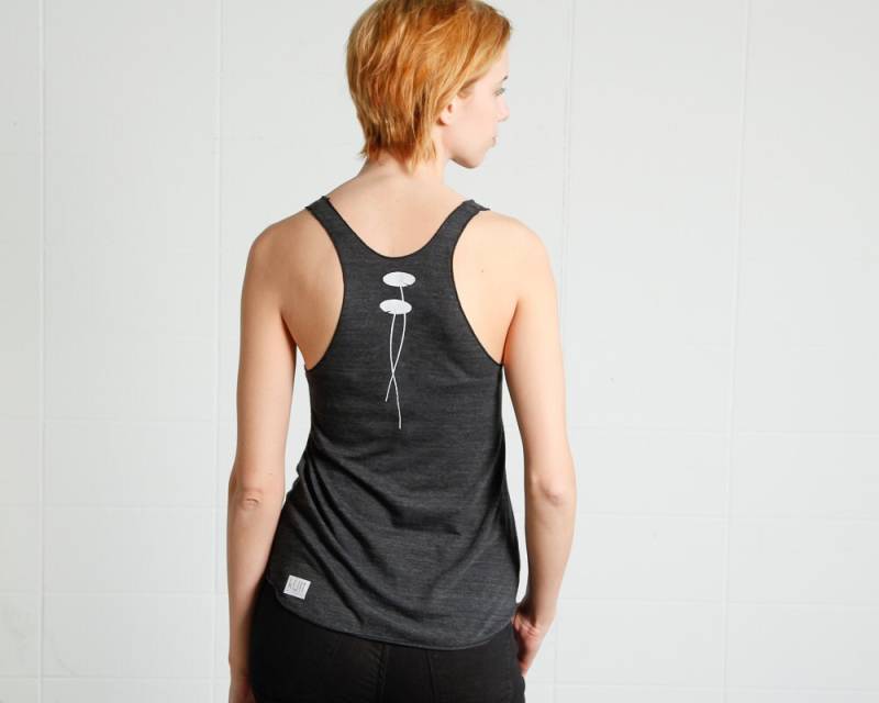 Damen Tank Top Medium - Unter Der Oberfläche Design-American Apparel Racerback Boho Lässige T von KultDesigns