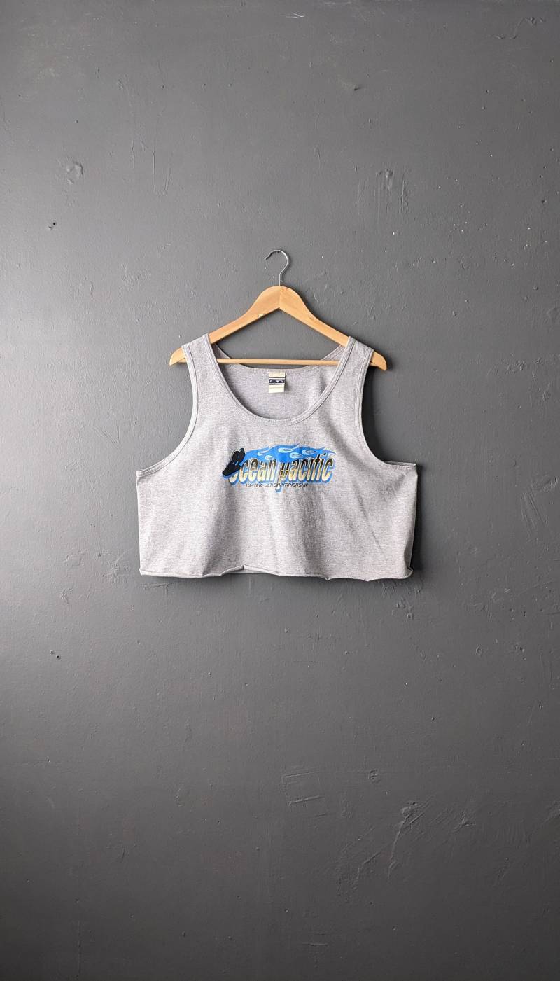 Kurzes Muskel-T-Shirt, Unisex Jet Ski Slouchy Tshirt, L Xl Plus Größe von KultRemade