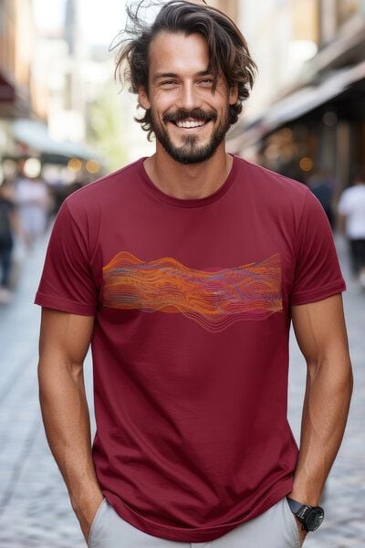 Kultgut Artdesign - Biofair - Klassik-Shirt / Colorful Vibes Kultgut Artdesign - Biofair - Klassik-Shirt / Colorful Vibes von Kultgut
