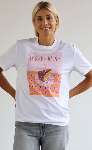 Kultgut Artdesign - Biofair - Klassik Shirt / make a wish von Kultgut