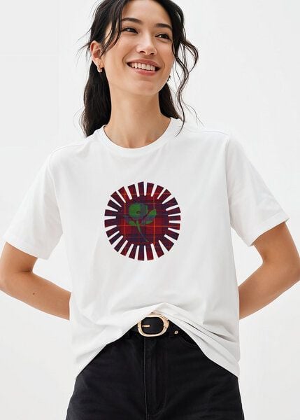 Kultgut Artdesign - Biofair - Klassik Unisex-Shirt / Sunflower von Kultgut