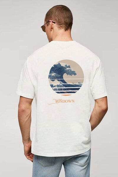 Kultgut Artdesign- Biofair Shirt 100% Biobaumwolle / Sundown von Kultgut