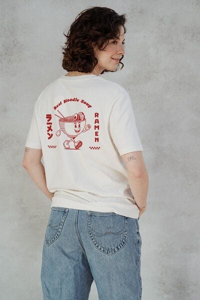 Kultgut Artdesign - Shirt aus recycelter Biobaumwolle / Ramen Kultgut Artdesign - Shirt aus recycelter Biobaumwolle / Ramen von Kultgut