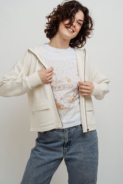 Kultgut Biofair- Kurzjacke Biobaumwolle & Upcycling/ Ella von Kultgut