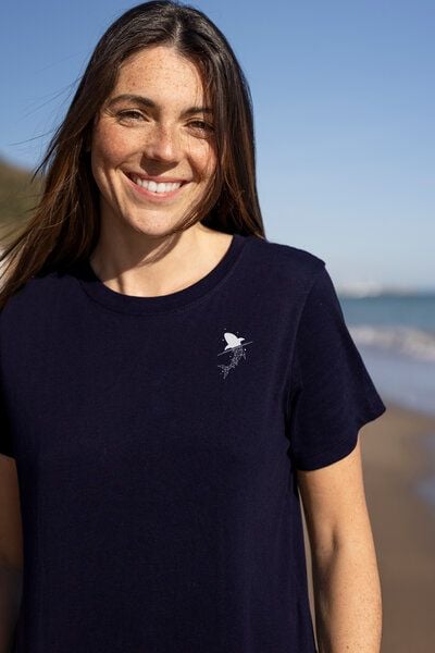 Kultgut Biofair - 100% Reine Biobaumwolle - Unisex Shirt- Little Shark von Kultgut