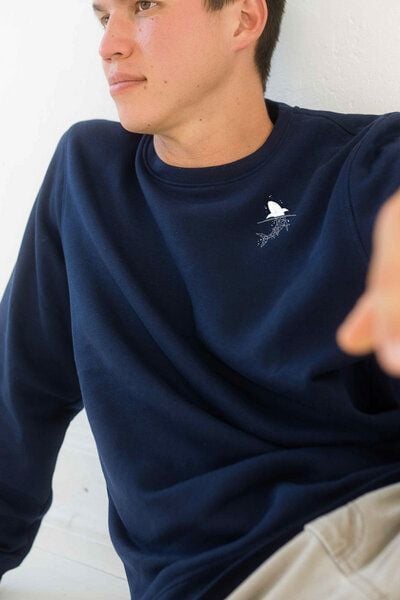 Kultgut Biofair - Supersoft Sweatshirt - Pullover / Little Shark von Kultgut