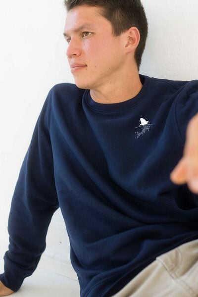 Kultgut Biofair - Supersoft Sweatshirt - Pullover / Little Shark von Kultgut