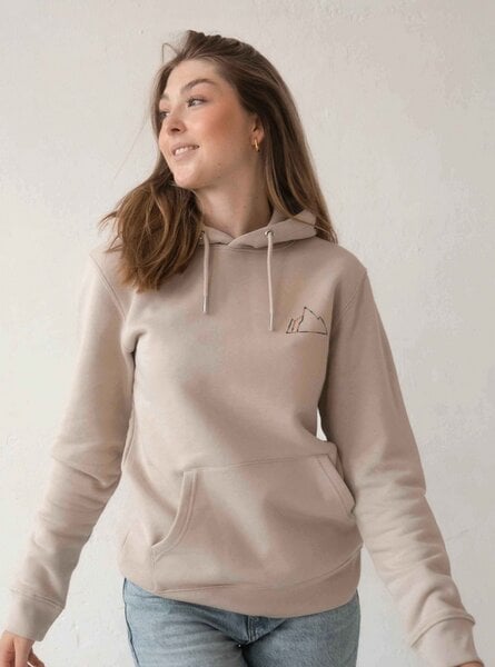 Kultgut Biofair - Vegan - Kapuzenpullover weich&innen flauschig / Little Earth Mountain von Kultgut