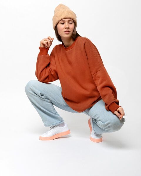 Kultgut For all Day - Biofair - Oversize Damen Sweatshirt / Uni von Kultgut