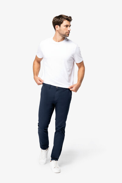 Kultgut GOTS zertifiziert - Chino Hose soft - Leichtes Stretch in Soft Touch Haptik von Kultgut