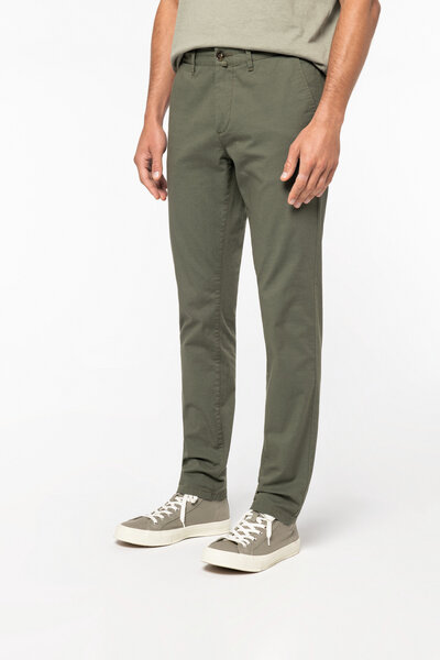 Kultgut GOTS zertifiziert - Chino Hose soft - Leichtes Stretch in Soft Touch Haptik von Kultgut