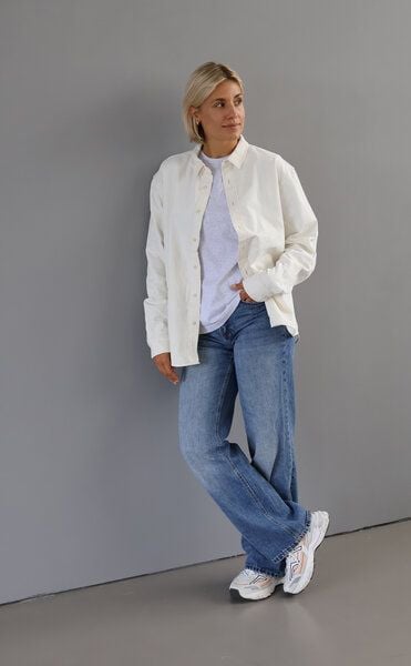 Kultgut Unisex Oversize Jeanshemd - 100% Biobaumwolle & Fair hergestellt von Kultgut