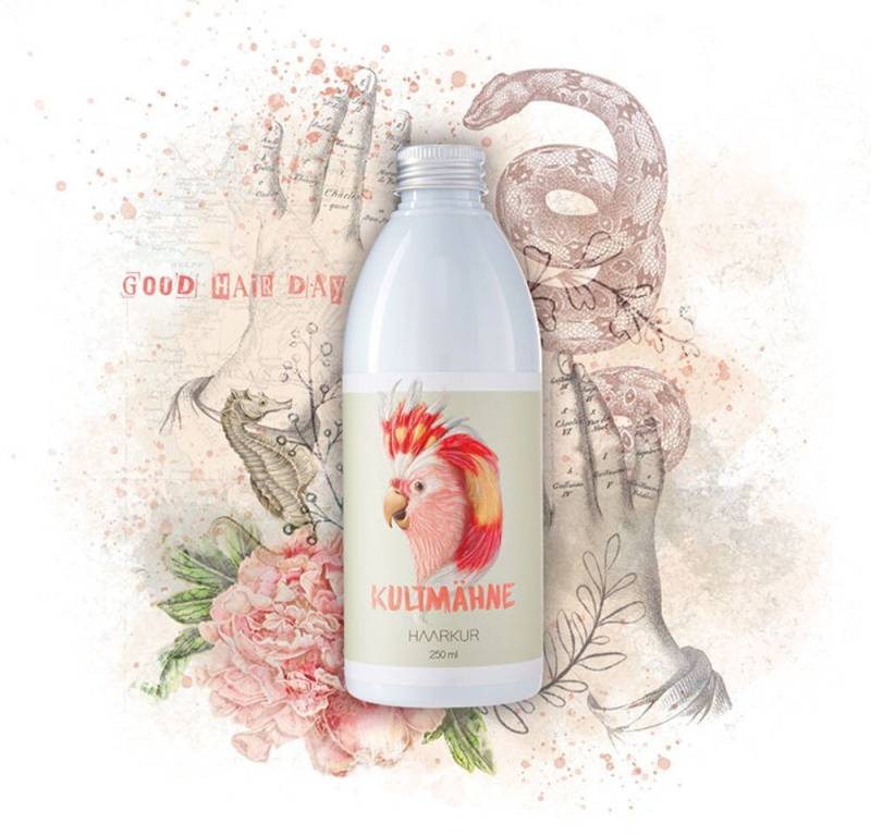 Kultmähne Haarkur 250 ml mit Dosierpumpe, 1-tlg., reparierend, schützend, Geschmeidigkeit, Glanz Kultmähne Haarkur 250 ml mit Dosierpumpe, 1-tlg., reparierend, schützend, Geschmeidigkeit, Glanz von Kultmähne