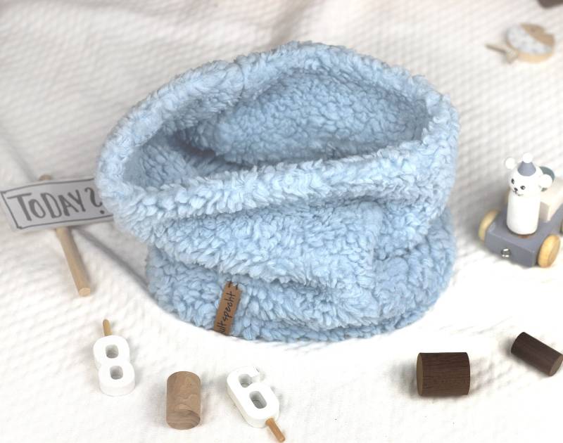 Loopschal Baumwoll Teddystoff, Größe Nach Maß von KultspechtGermany