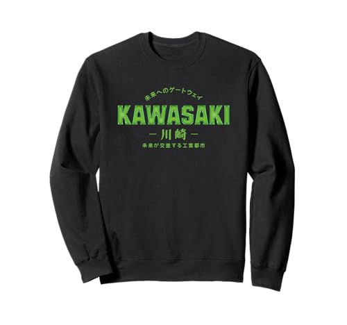 Kawasaki Kanji Design – für Männer und Frauen Sweatshirt Kawasaki Kanji Design – für Männer und Frauen Sweatshirt von Kulturelle und grüne japanische Städte