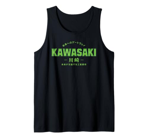 Kawasaki Kanji Design – für Männer und Frauen Tank Top Kawasaki Kanji Design – für Männer und Frauen Tank Top von Kulturelle und grüne japanische Städte