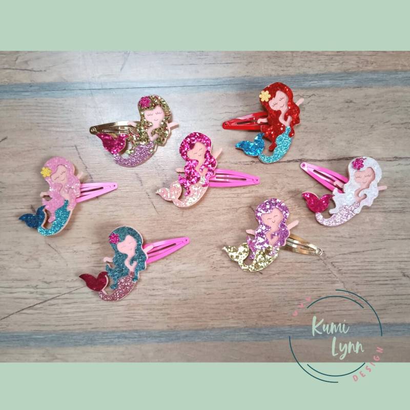 Haarspange Meerjungfrau | Einzeln Hs008 von KumiLynnDesign