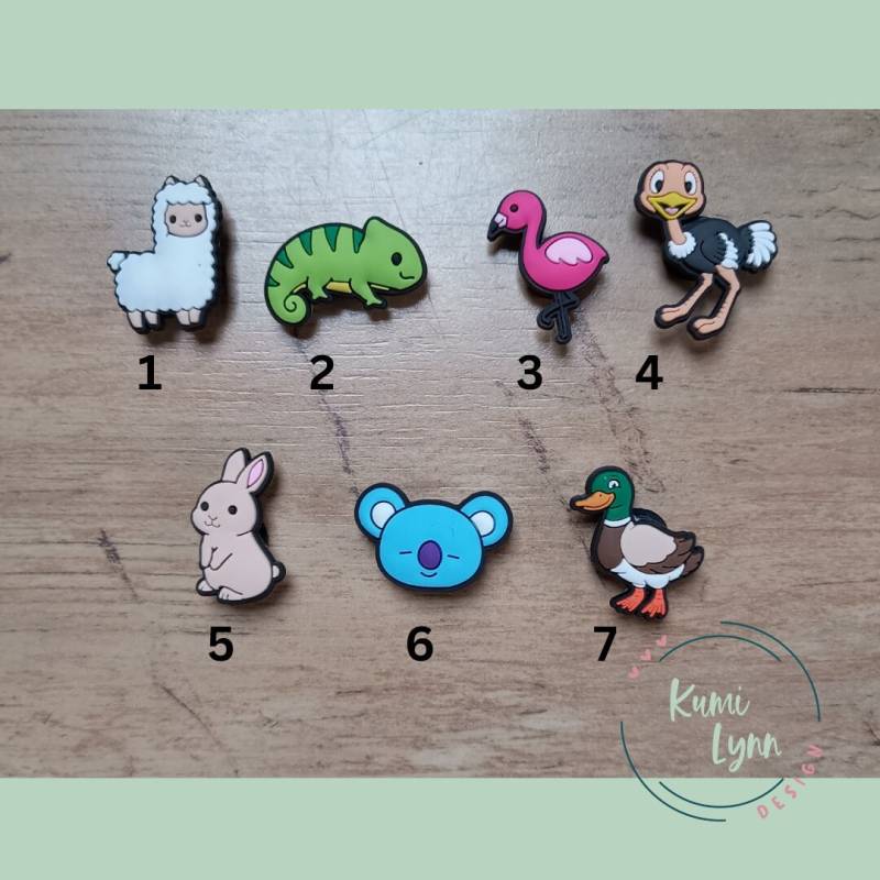 Schuhschmuck Klippadapter | Tiere 2 Sk030 von KumiLynnDesign