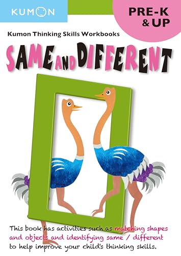 Kumon Publishing North America Pre K Same & Different Kumon Publishing North America Pre K Same & Different von Kumon Publishing North America