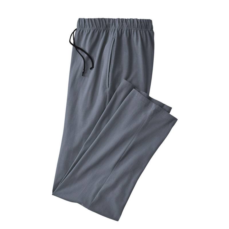 Pyjamahose aus reiner Bio-Baumwolle, graphit XXL von Kumpf