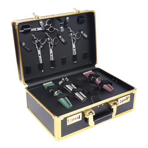 Barber Tragetasche Haarschneider Werkzeugtasche Organizer Friseursalon Werkzeug Barber Stylist Koffer Tragetasche Haarschneider Werkzeugkasten von KumuJ