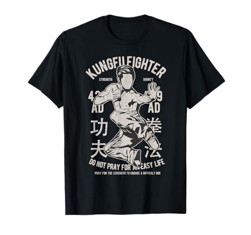 Vintage Kung Fu Shirt Herren Kung Fu Kämpfer Retro Kung Fu T-Shirt Vintage Kung Fu Shirt Herren Kung Fu Kämpfer Retro Kung Fu T-Shirt von Kung Fu Geschenke Männer Kung Fu Shirts Kinder