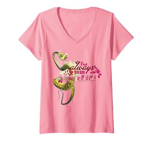 Damen Kung Fu Panda Viper I've Always Been Different T-Shirt mit V-Ausschnitt Damen Kung Fu Panda Viper I've Always Been Different T-Shirt mit V-Ausschnitt von Kung Fu Panda