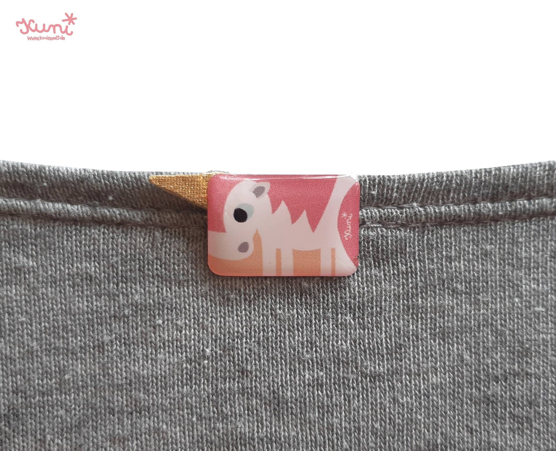 Anstecker Für Halsausschnitt Neckliner Einhorn Anstecker Für Halsausschnitt Neckliner Einhorn von KunisWelt