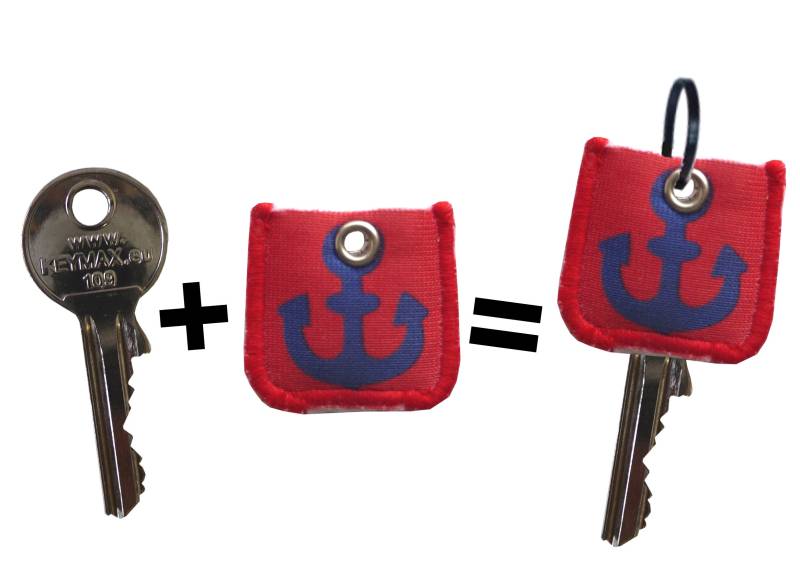 Schlüsselmarkierer Schlüzi Anker von KunisWelt