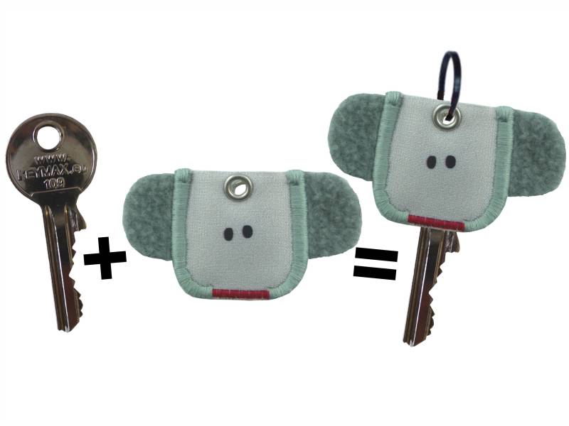 Schlüsselmarkierer Schlüzi Elefant von KunisWelt