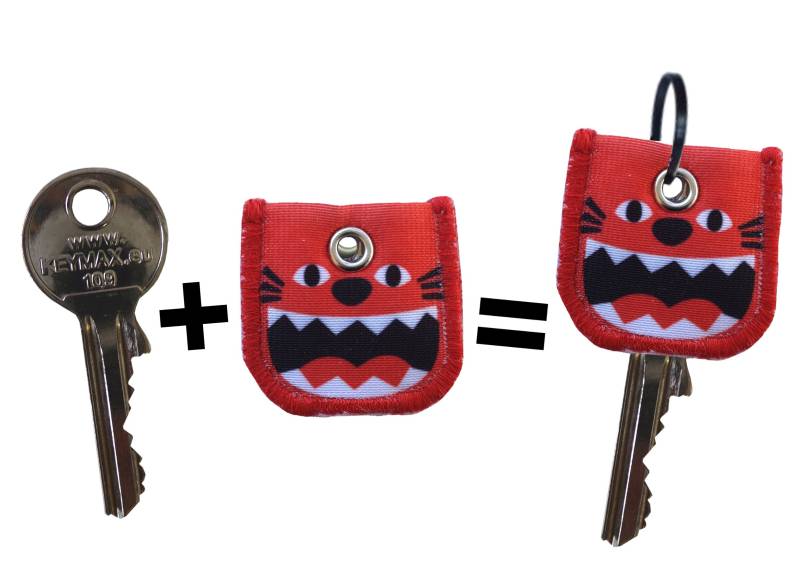 Schlüsselmarkierer Schlüzi Katze von KunisWelt