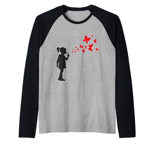 Girl Sprüher Fine-Art Graffiti-Stencil Street-Art Style Love Raglan Girl Sprüher Fine-Art Graffiti-Stencil Street-Art Style Love Raglan von Kunst Pop London Art Graffiti Street Art Fine Art