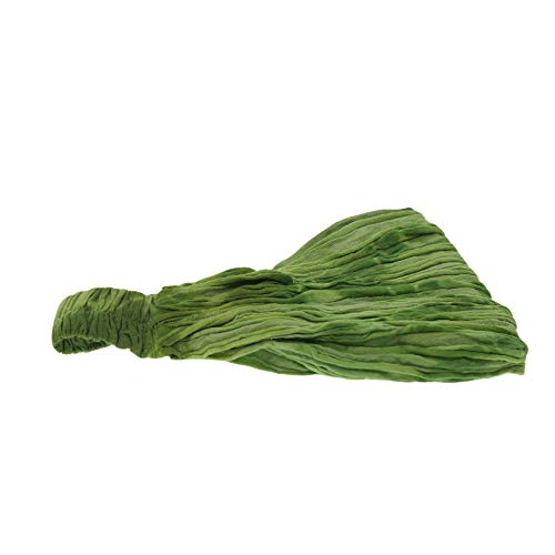 KUNST UND MAGIE unisex hippie Stonewashed Batik Kopfband Stirnband Goa Yoga, Farbe:Lemongrün/Lemongreen von Kunst und Magie