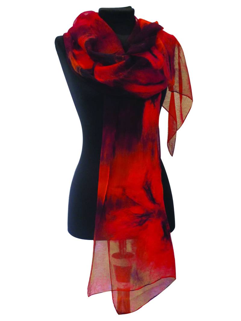 Gefilzter Langschal Gefilzter Langschal von KunstAnn