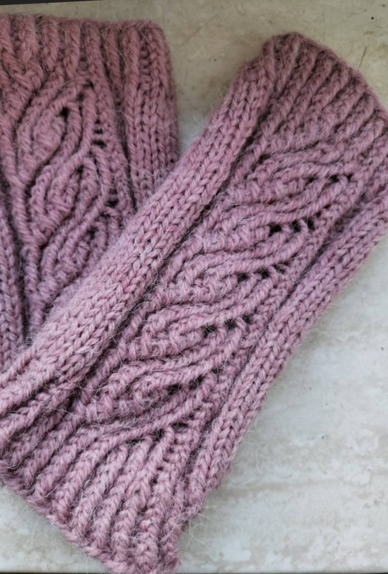 Handstulpen Armstulpen Gestrickte Stulpen Wollstulpen Handstulpen Armstulpen Gestrickte Stulpen Wollstulpen von Kunststrick