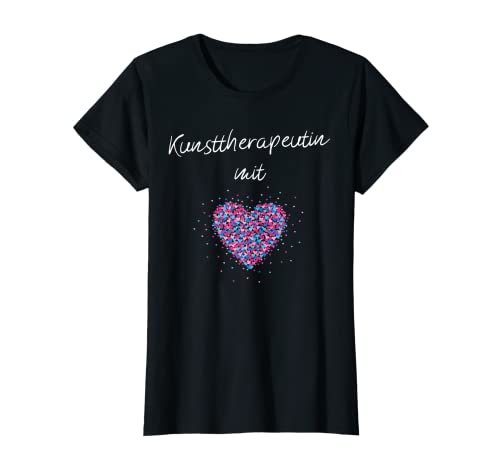 Damen Kunsttherapeutin mit Herz Kunst Therapie Geschenkidee T-Shirt Damen Kunsttherapeutin mit Herz Kunst Therapie Geschenkidee T-Shirt von Kunsttherapeutin mit Herz Kunsttherapie Geschenk