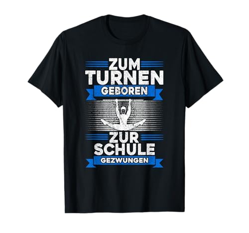Kunstturnen Geräteturnen Bodenturnen Schule Jungen Turnen T-Shirt von Kunstturnen Geschenke, Männer Turnen Zubehör