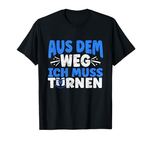 Kunstturnen Geräteturnen Herren Akrobatik Jungen Turnen T-Shirt von Kunstturnen Geschenke, Männer Turnen Zubehör