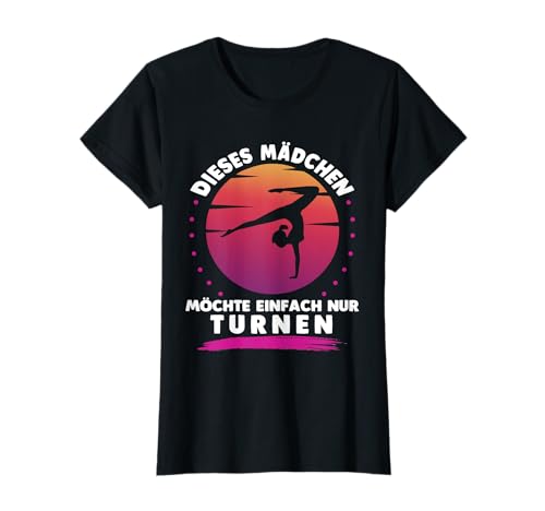 Mädchen Turnen, Kunstturnen Gymnastik Akrobatik Turnen T-Shirt Mädchen Turnen, Kunstturnen Gymnastik Akrobatik Turnen T-Shirt von Kunstturnen Geschenke, Turnen Mädchen Zubehör