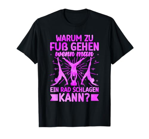 Gymnastik Turnen Akrobatik Bodenturnen Mädchen T-Shirt Gymnastik Turnen Akrobatik Bodenturnen Mädchen T-Shirt von Kunstturnen Turnen T-Shirt