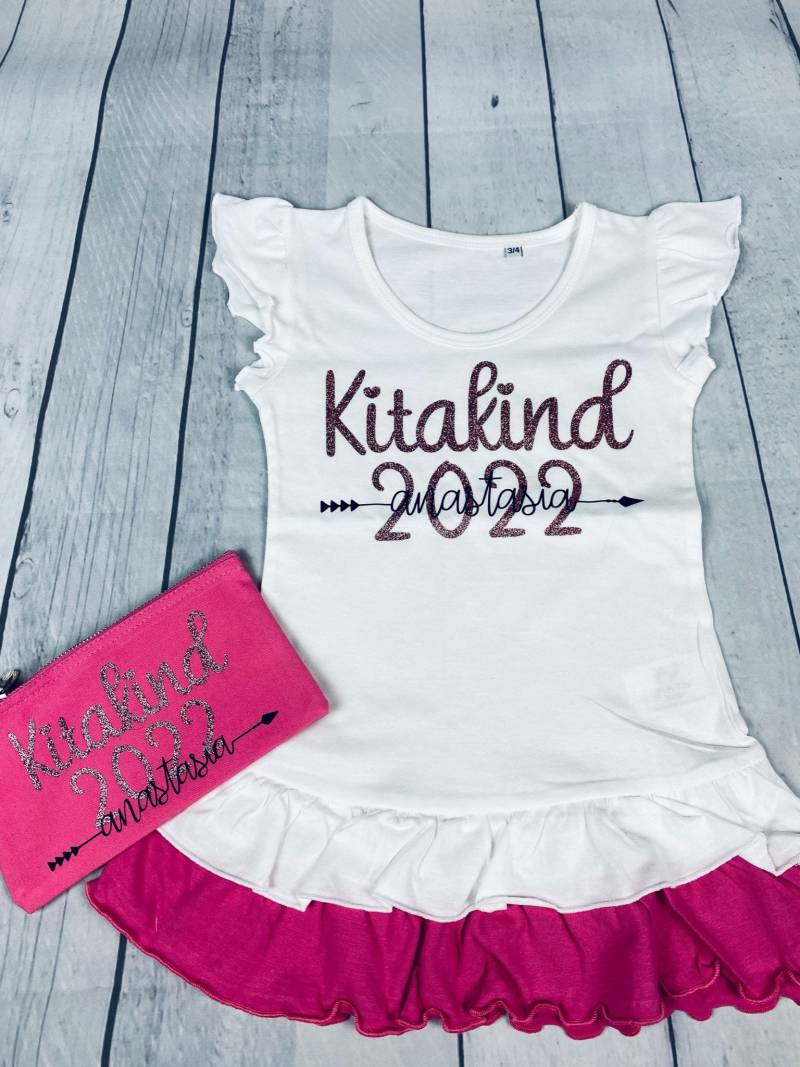 Kita Kind Kleid Kindergartenkind 2023 Personalisiertes Wunschname Zum Start - Geschenkidee Kindergarten von KunterbuntBerlin
