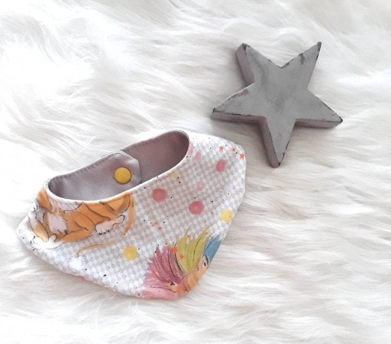 Baby Halstuch/Dreieckstuch - Löwe Theodor, Tiere, Löwe, Tiger, Safari, Lion Handmadeneu Größe 0-1 Jahr & 1-3 Jahre von KunterbunteUnikate