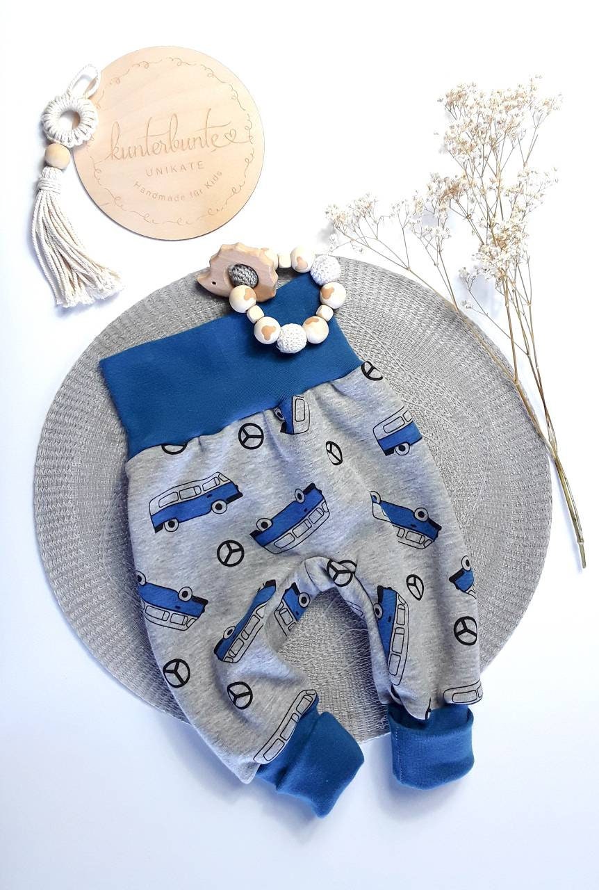 Baby Pumphose Alpenfleece Bulli Camper Warm Gefüttert Mitwachshose Tobehose, Geschenk Geburt, Junge, Mädchen Baby Pumphose Alpenfleece Bulli Camper Warm Gefüttert Mitwachshose Tobehose, Geschenk Geburt, Junge, Mädchen von KunterbunteUnikate