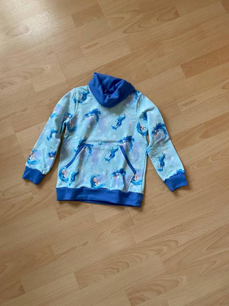 Hoodie Shirt Eiskönigin Gr. 116 von Kunterbuntes321