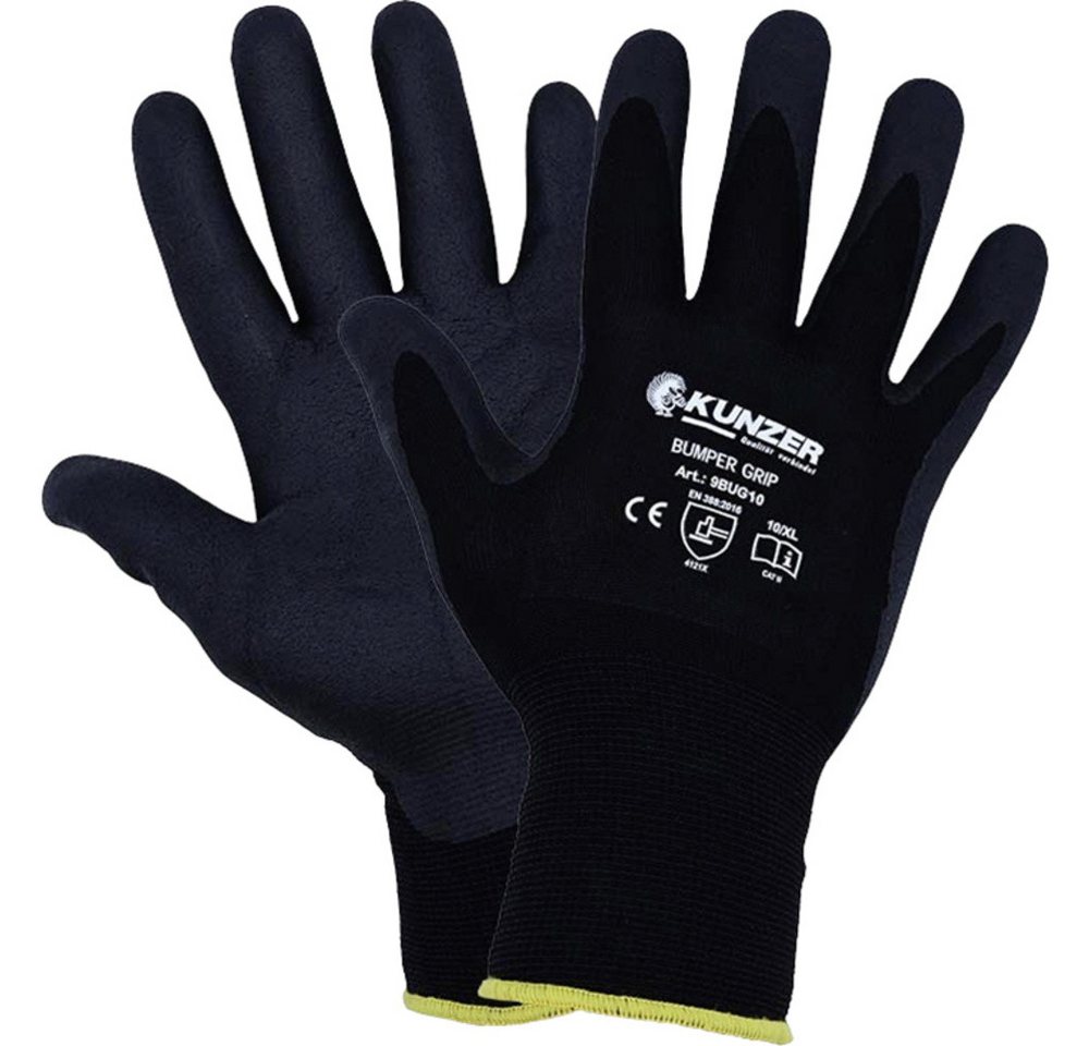 Kunzer Arbeitshandschuhe Kunzer 9BUG10 Nitrilschaum, Elasthan Arbeitshandschuh Größe (Handschu Kunzer Arbeitshandschuhe Kunzer 9BUG10 Nitrilschaum, Elasthan Arbeitshandschuh Größe (Handschu von Kunzer